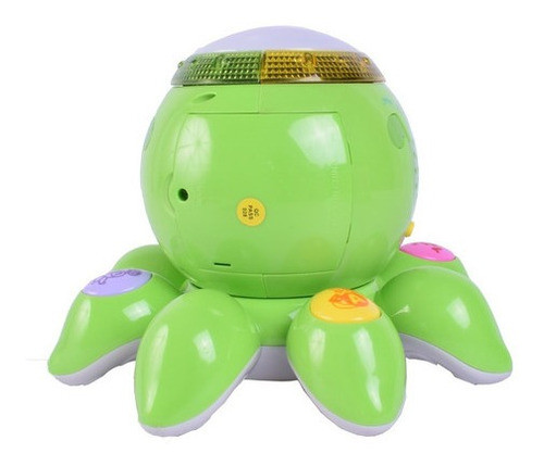Juego Didáctico Para Bebe Pulpo Interactivo Con Luz Y Sonido 3